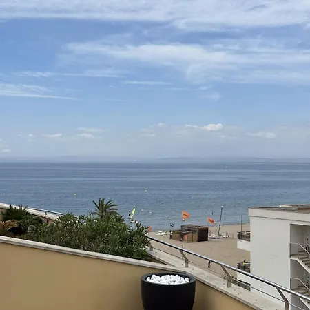 Apartment Duplex En Primera Linea De Playa Con Gran Terraza Y Piscina Comunitaria *